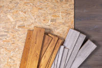 Slabs of material laying against more slabs of material